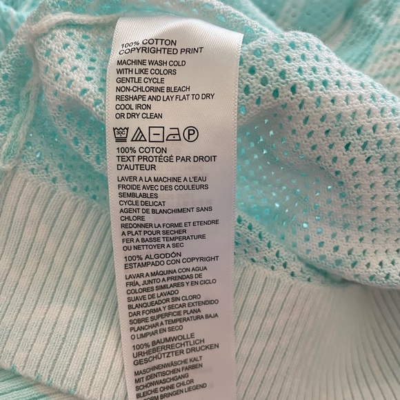 Tommy Bahama Tropical Floral Beach Sweater S - Picture 9 of 9